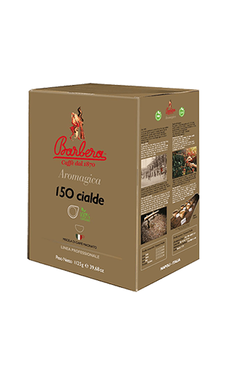 Barbera Kaffee Espresso AroMagica Plus E.S.E. Pads 150 Stück  Barbera Caffe AroMagica Plus E.S.E. Pads 150 Stück