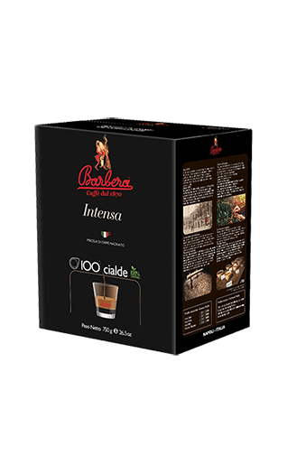 Barbera Caffe Intensa E.S.E. Pads 100 Stück