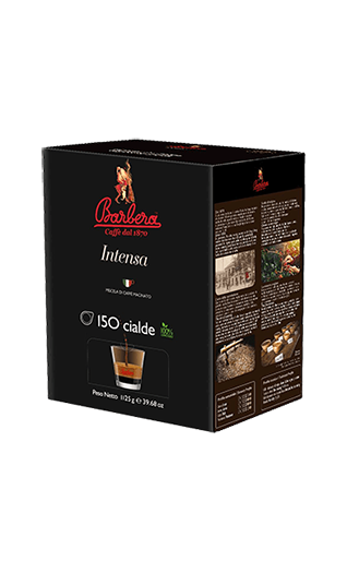 Barbera Caffe Intensa E.S.E. Pads 150 Stück