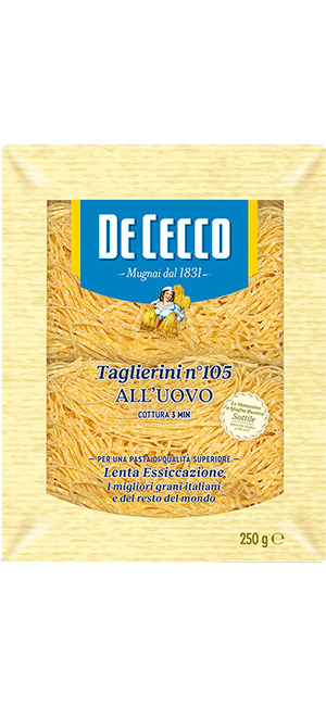 De Cecco Pasta Taglierini all\'uovo N°105 250g