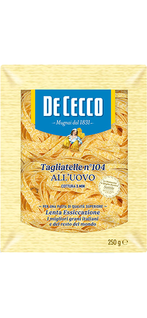 De Cecco Pasta Tagliatelle all\'uovo N°104 250g