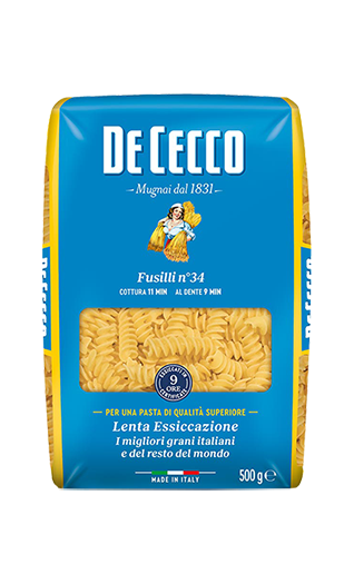 De Cecco Pasta Fusilli N°34 1kg