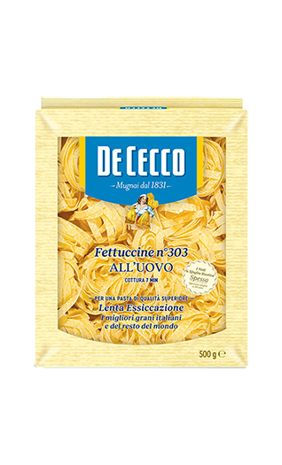 De Cecco Pasta Fettuccine all'uovo N°303