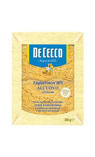 De Cecco Pasta Taglierini all'uovo N°105 250g