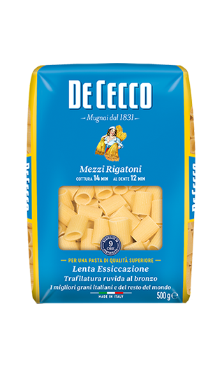 De Cecco Pasta Mezzi Rigatoni N°26 1kg