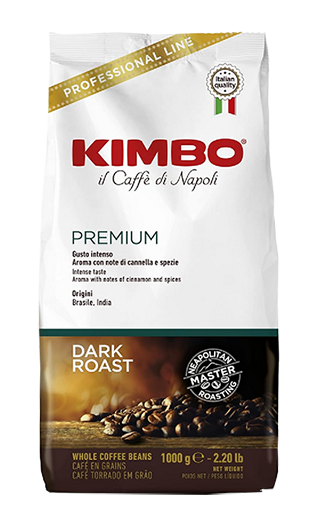 Kimbo Premium 1kg Bohnen