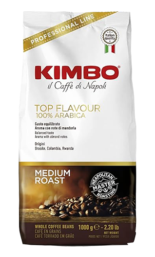 Kimbo Top Flavour 1kg Bohnen