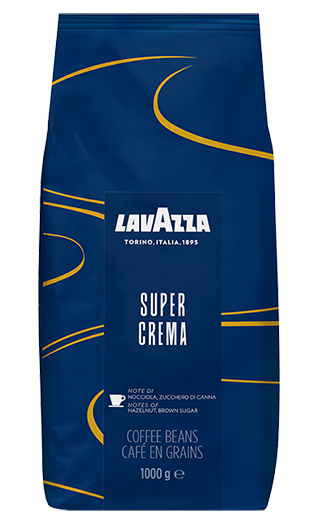 Lavazza Super Crema 1kg Bohnen