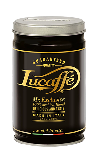 Lucaffe Mr. Exclusive 100% Arabica 250g gemahlen Dose