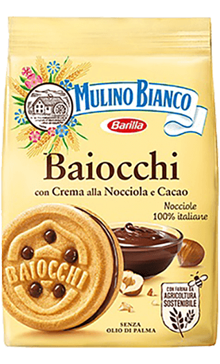 Mulino Bianco Baiocchi Crema alla Nocciola 260g