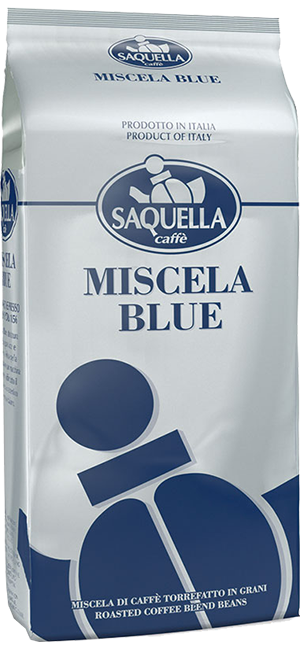 Saquella Miscela Blue Espresso Forte 1kg Bohnen