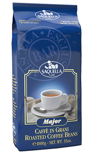 Saquella Miscela Esclusiva Major Bar 1kg Bohnen