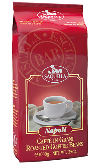 Saquella Napoli Bar 1kg Bohnen