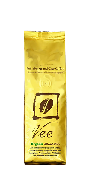 Vee\'s Kaffee Organic Sumatra 250g Bohnen