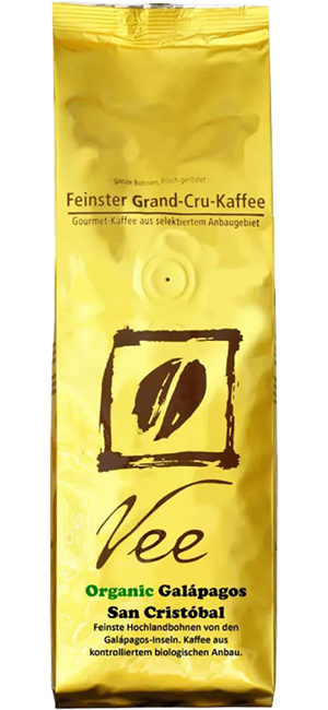 Vee Kaffee ORGANIC Galapagos San Christobal 250g Bohnen