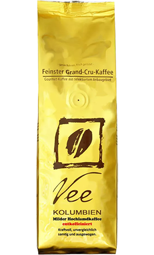 Vee Caffe Kolumbien entkoffeiniert 250g Bohnen