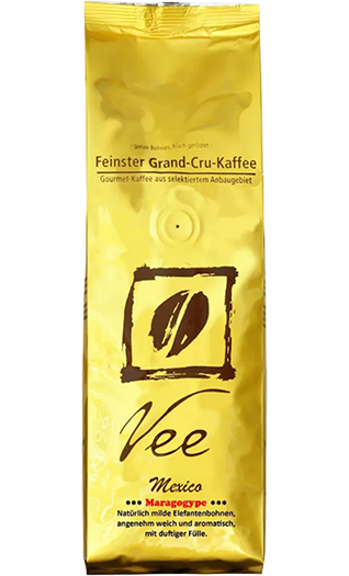 Vee Caffe Mexiko Maragogype 250g Bohnen