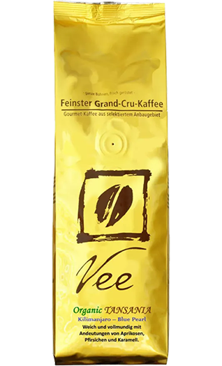 Vee Caffe ORGANIC Tansania 250g Bohnen
