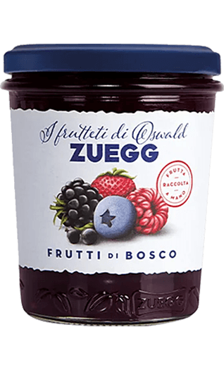 Zuegg Frutti di Bosco - Waldfrucht 320g  Zuegg Brotaufstrich Frutti di Bosco - Waldfrucht 320g