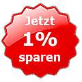 Jetzt 1% sparen