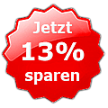 Jetzt 13% sparen