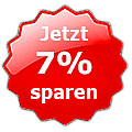Jetzt 7% sparen